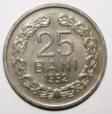Moneda 25 Bani 1952, Romania - Detalii Excelente