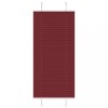 VidaXL Jaluzea plisată Bordeaux Roșu 65x150 cm Lățime material 64,4 cm