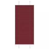 vidaXL Jaluzea plisată Bordeaux Roșu 65x150 cm Lățime material 64,4 cm