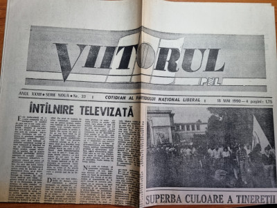 ziarul viitorul 18 mai 1990-mai bine mort decat comunist foto