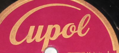 PLACA PATEFON GRAMOFON - CUPOL - HULDAS KARIN - PEPITA DANSAR - SAMBA foto