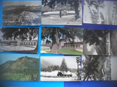 HOPCT LOT NR 220 POIANA BRASOV -9 CARTI POSTALE-RPR-CIRCULATE