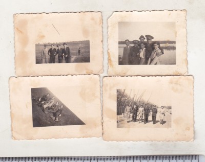 bnk foto Aviatori romani - WW II - lot 4 poze mici foto