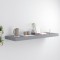 vidaXL Raft de perete suspendat, gri, 80x23,5x3,8 cm, MDF 323856