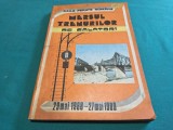MERSUL TRENURILOR DE CĂLĂTORI * 1988 -1989 * CFR * 4 3 3