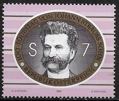 C2555 - Austria 1999 - Aniversari,neuzat,perfecta stare
