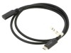 Cablu USB 3.1 USB C 1m negru 5Gbps 60W, Goobay