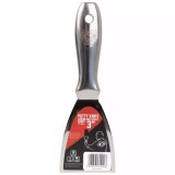 Spaclu inox monobloc, maner metalic, 75 mm, Olejnik