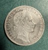 Moneda 1 florin / gulden Austroungaria 1860, Europa