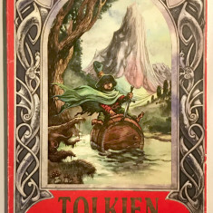 Povestea unui Hobbit, J.R.R. Tolkien, Editura Elit, 1995. A4 Brosata.