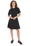 Cumpara ieftin Rochie cu maneca scurta pentru femei Tommy Hilfiger WW0WW41271, negru, L - OUTLET