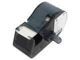 Bandă autoadezivă BRADY 25,4mm x 7,62m albă cu caractere negre M4C-1000-422