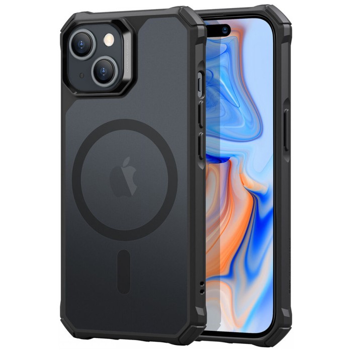 Husa iPhone 15 Plus ESR Air Armor HaloLock, negru