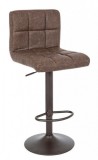 Cumpara ieftin Set 2 scaune bar maro Greyson 42x51x113 cm