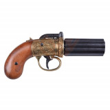 Pistol decorativ Pepperbox 23cm