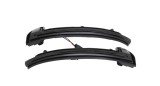 Set lampi semnalizare oglinda Porsche Cayenne 10.2014-12.2017, Cayenne 10.2017-2018, fata, stanga+dreapta, indicator dinamic; LED; fumuriu; Tuning;
