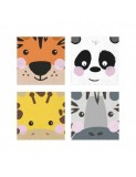 Set 20 servetele animale 33x33 cm