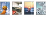 Caiet A5 100 file, policrom, matematica ECADA (model baieti)