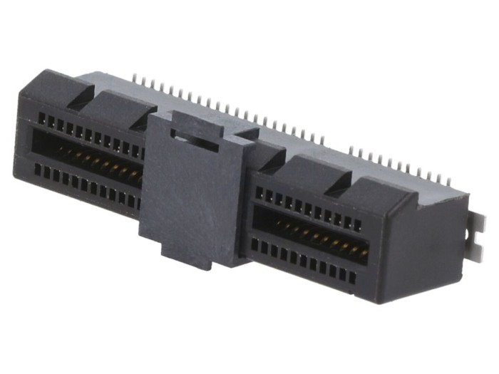 Conector drept SMT PCB aurit selectiv