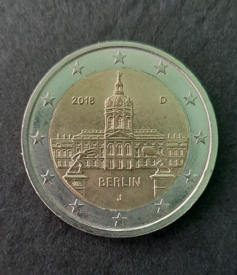 2 Euro comemorativi &amp;quot;Berlin&amp;quot; J, RFG 2018 - B 4320 foto