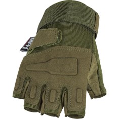 Manusi Tactice PRO Decupate Olive Drab MFH (Marime: M)