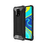 Cumpara ieftin Husa pentru Xiaomi Redmi Note 9S / Note 9 Pro / Note 9 Pro Max Techsuit Hybrid Armor Negru, Carcasa