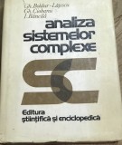 DVP13 0442 Analiza sistemelor complexe