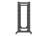 Rack deschis 19 32U, 600x800, negru V2