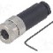 Conector M8, 3 pini, clasa etanseitate IP67, TE Connectivity - T4010008031-000