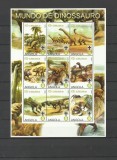 ANGOLA 2000 ANIMALE PREISTORICE DINOZAURI