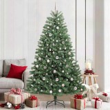 vidaXL Brad de Crăciun artificial cu ramuri articulare Verde 210 cm 3395498