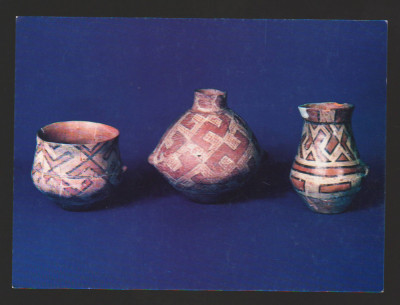 CPIB 20495 CARTE POSTALA - VASE CERAMICE PICTATE. CULTURA CUCUTENI foto