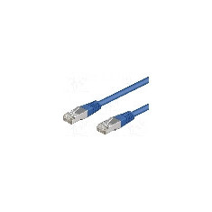 Cablu patch cord, Cat 5e, lungime 0.25m, SF/UTP, Goobay - 95203