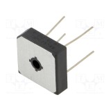 Punte redresoare monofazată Urmax 400V 25A 350A THT DC COMPONENTS