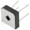 Punte redresoare monofazată Urmax 400V 25A 350A THT DC COMPONENTS