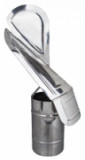 Capac Terminal Cos de Fum Rotativ INOX / D[mm]: 160, Evotools