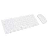Kit tastatura + mouse BLOW KM-2, wireless, 2,4 GHz, culoare alb