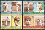 St Vincent Grenadines 1984 Mi 352/359 MNH - Jucatori de cricket, Nestampilat