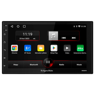 Radio Player 2 Din Carplay/android Auto Kruger&amp;amp;matz foto
