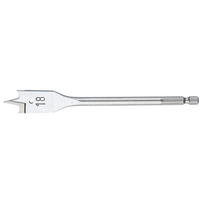 Burghiu lemn plat, 18 x 152 mm, GRAPHITE