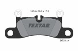 TEXTAR 2472101 set placute frana,frana disc