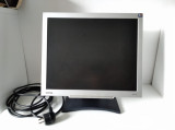 * Monitor LCD BenQ FP71G+, 17&quot;, argintiu, cu cablu alimentare lung, 17  inch