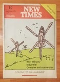 Revista New Times Nr. 10 din 6-12 martie 1990. In limba engleza