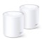 MESH TP-LINK, wireless, router AX1800, pt interior, 1800 Mbps, port LAN, WAN, 2.4 GHz | 5 GHz, antena interna x 4, standard 802.11ax, &quot;Deco X20(2-pack