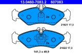 ATE 13.0460-7083.2 set placute frana,frana disc