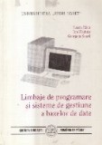 Limbaje de programare si sisteme de gestiune a bazelor de date - Visual Basic. Access