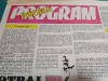 PROGRAM FOTBAL FEBRUARIE 1984 *27