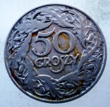 7.967 POLONIA 50 GROSZY 1923, Europa, Nichel