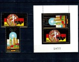 Cambodge 1972 - Jocurile Olimpice, sport, serie si colita neuzata, cota mare