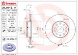BREMBO 09.9145.11 PRIME LINE - UV Coated Disc frana